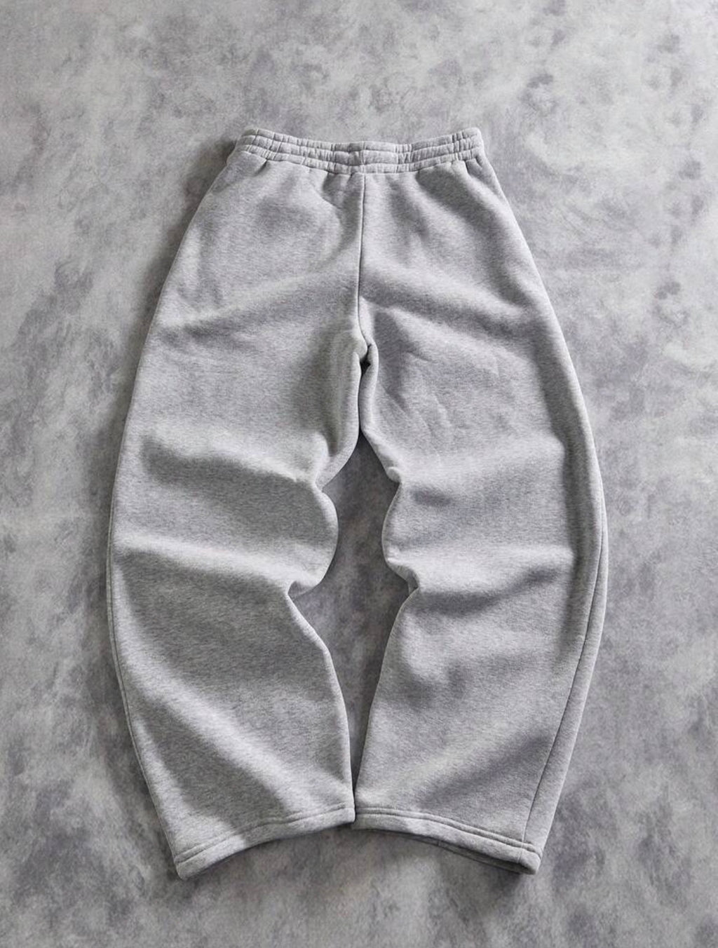 Cherry Blossom Embroidered Fleece Sweatpants